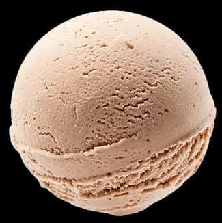 Bocha de helado de Chocolate Suizo, imagen ilustrativa.