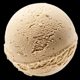 Bocha de helado de Mantecol, imagen ilustrativa.