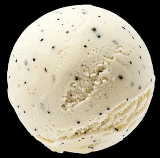 Bocha de helado de Vainilla, imagen ilustrativa.